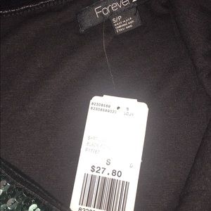 Forever 21 sequence cocktail dress.